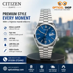 Citizen Quartz Premium Wrist Watch | Stainless Steel Edition